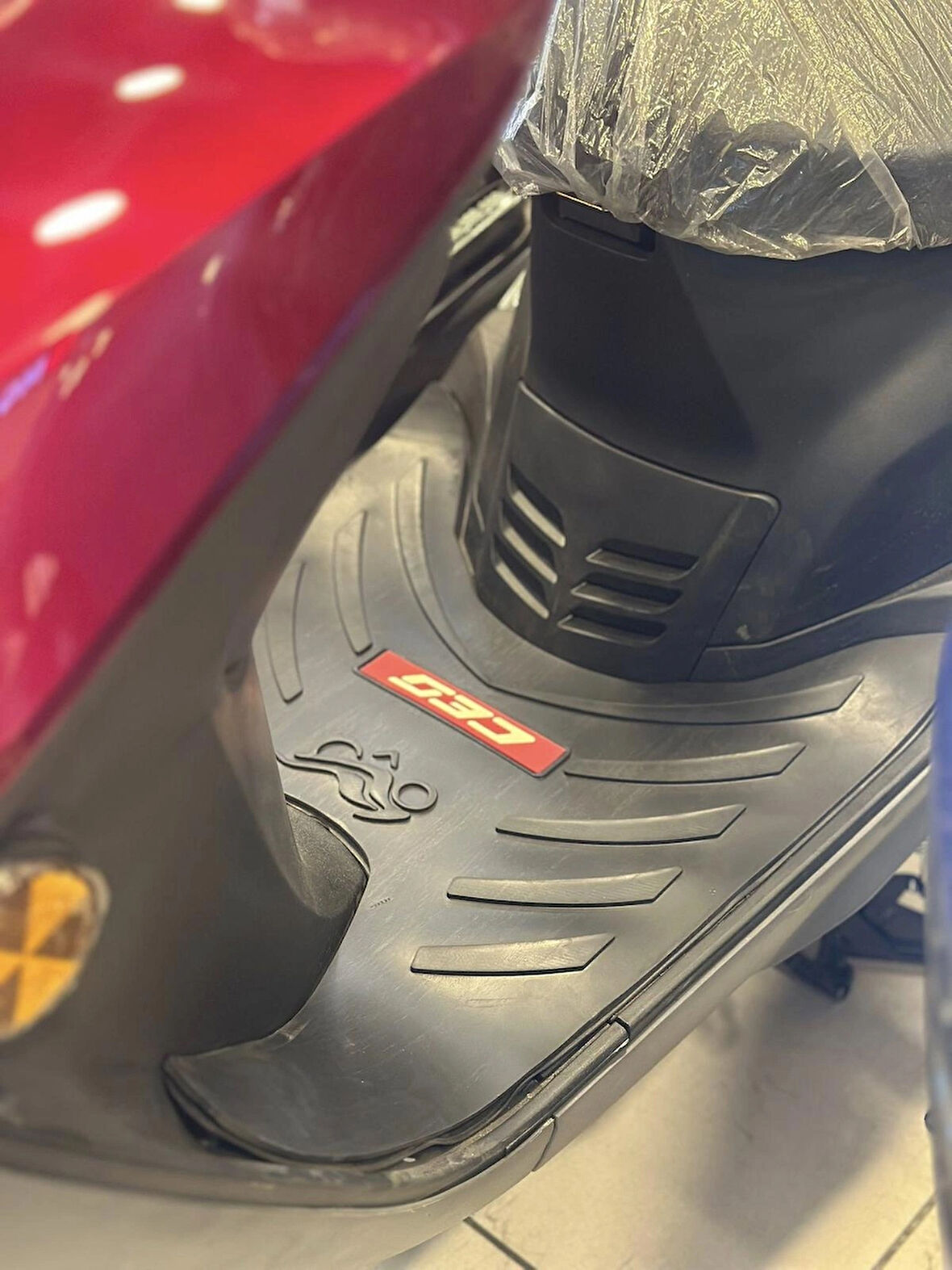 Motolux CEO Modeline Uyumlu Motorsiklet Paspası, Motopaspas, Kaymaz Koruyucu Motosiklet Paspas