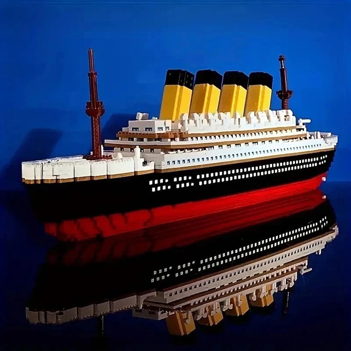Titanic 3D Lego BULDING BLOCKS 3806 Parça +14 yaş Puzzle Tekne Gemi Hediye