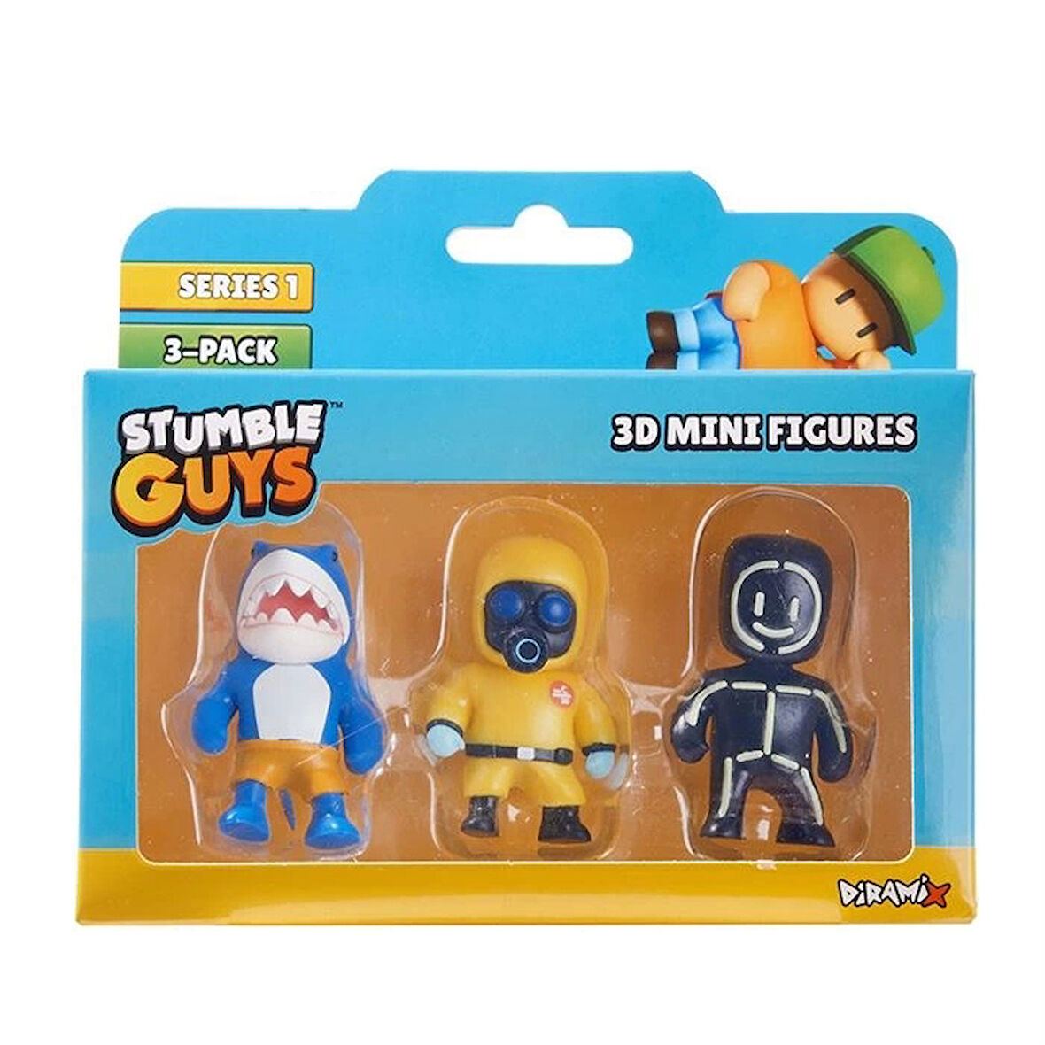 Stumble Guys 3’lü Mini Figür Seti S1 TUY01000 - Model 3