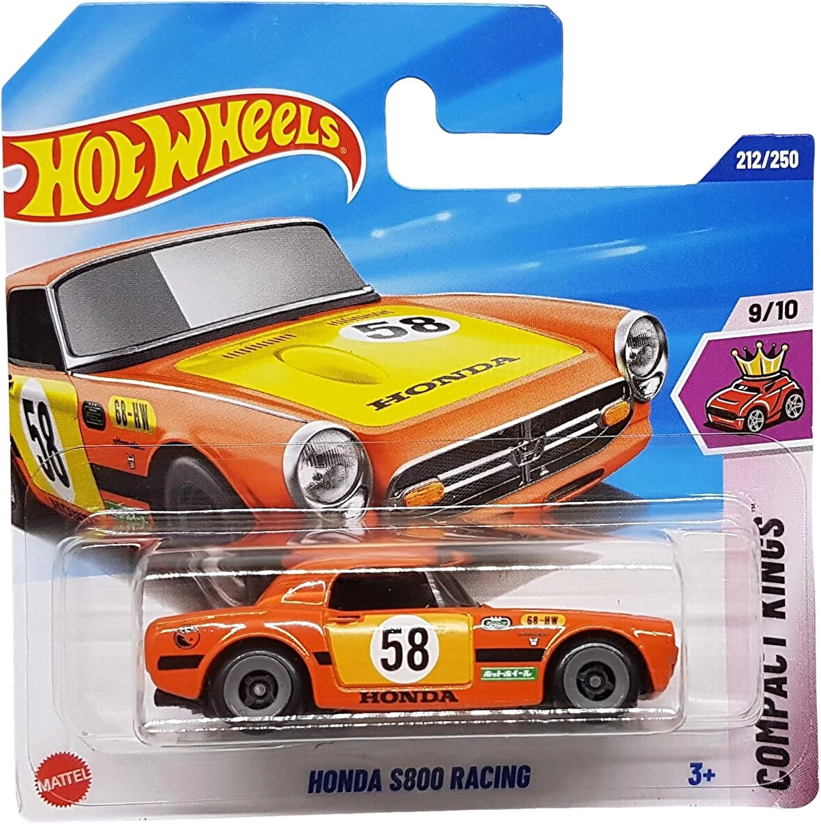 Hot Wheels Tekli Arabalar HONDA S800 RACING JBC30