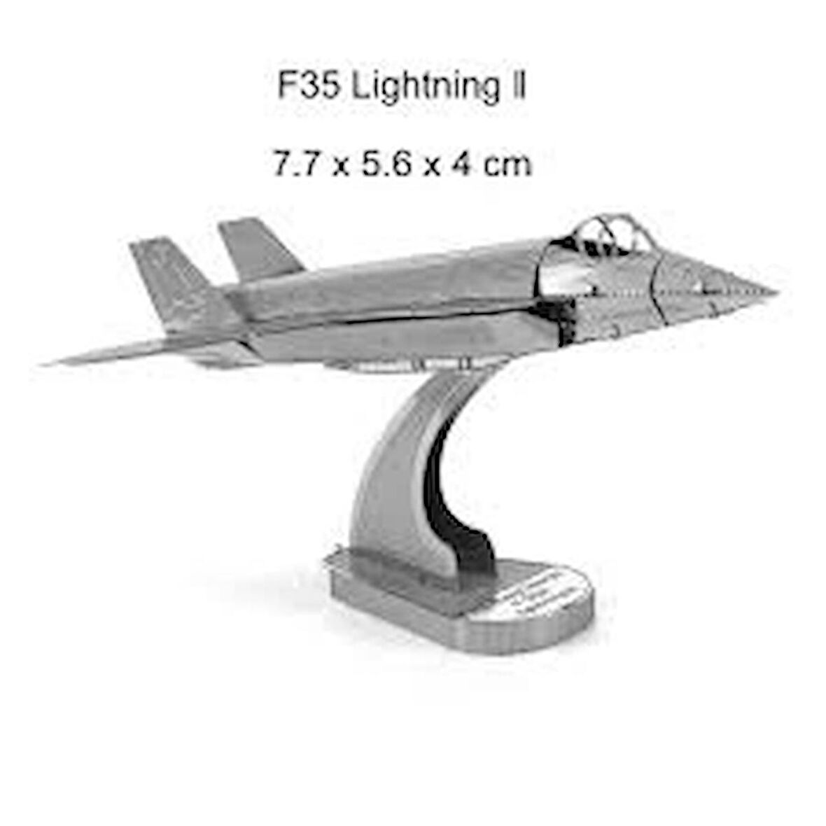 ABD F35 SAVAŞ UÇAĞI 3D Metal Maket Bulmaca Puzzle modeli kitleri DIY 14+ Yaş 13+ parça