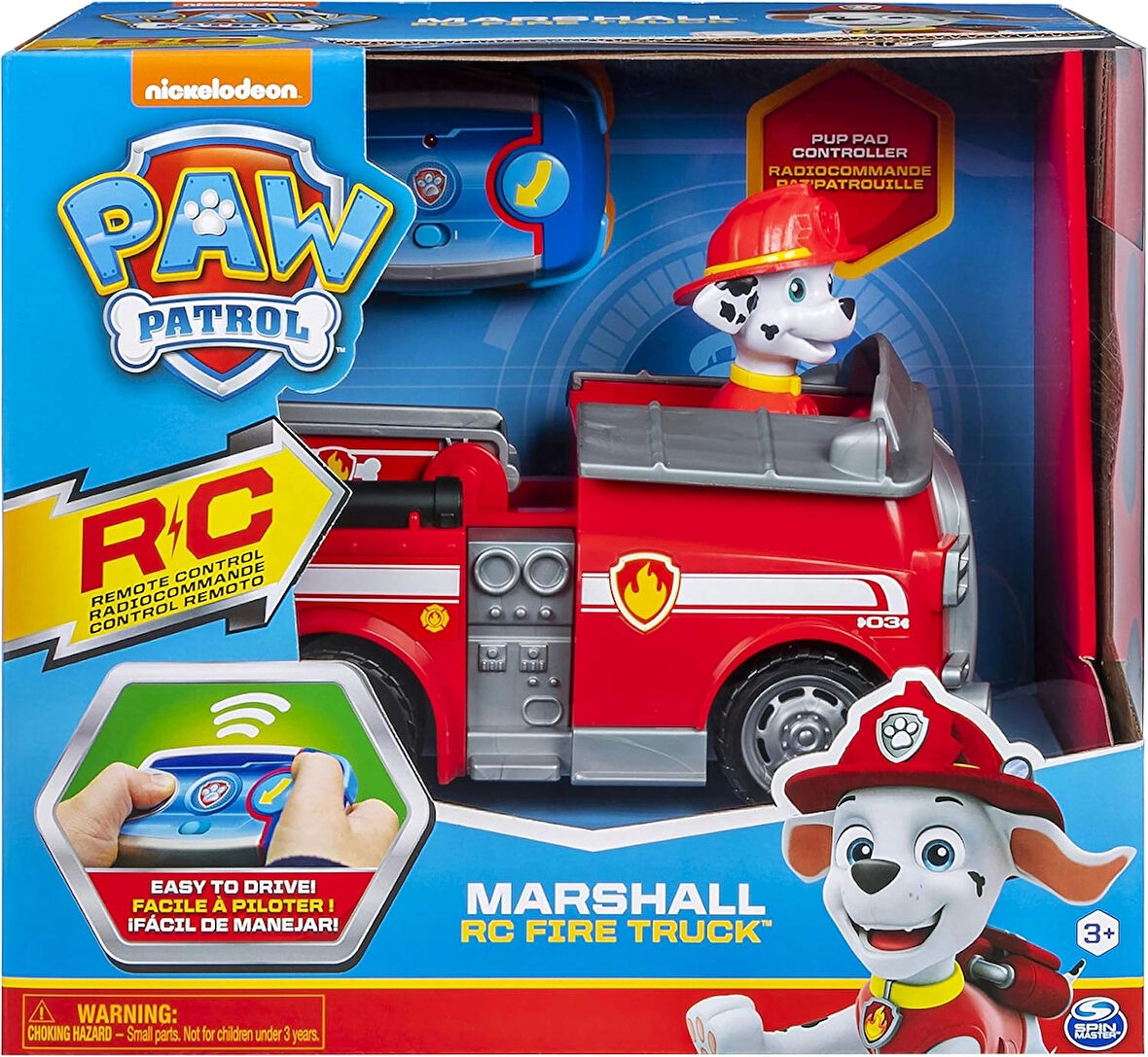 Paw Patrol Uzaktan Kumandalı Araba Marshall İtfaiye Tırı 6054863