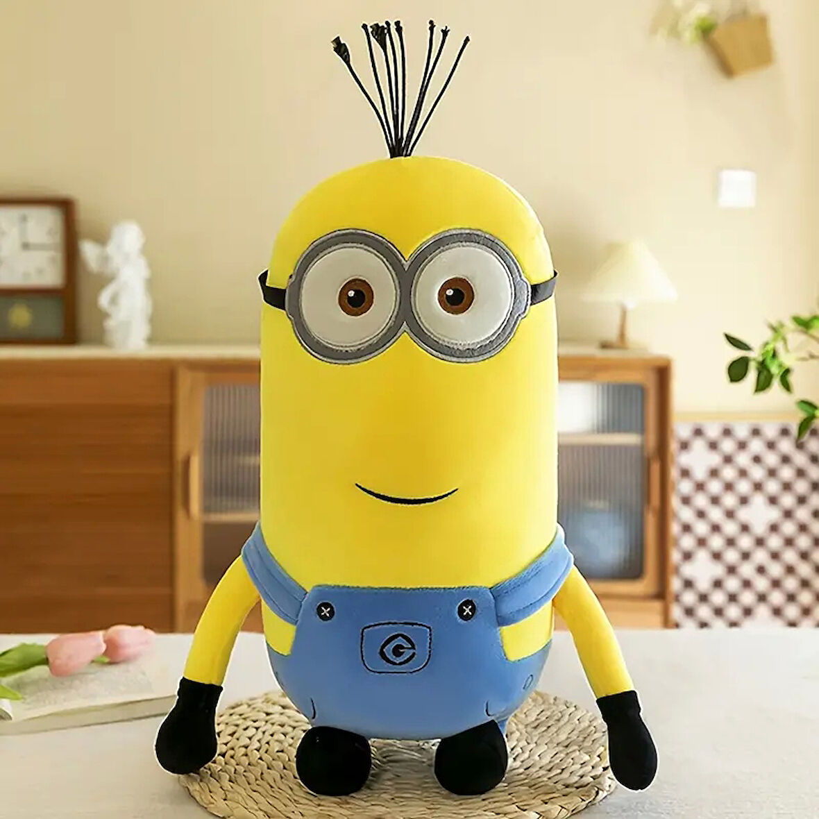 Minyonlar Kevin 55 Cm Büyük Peluş Oyuncak Minions Plush Hediyelik Oyuncak