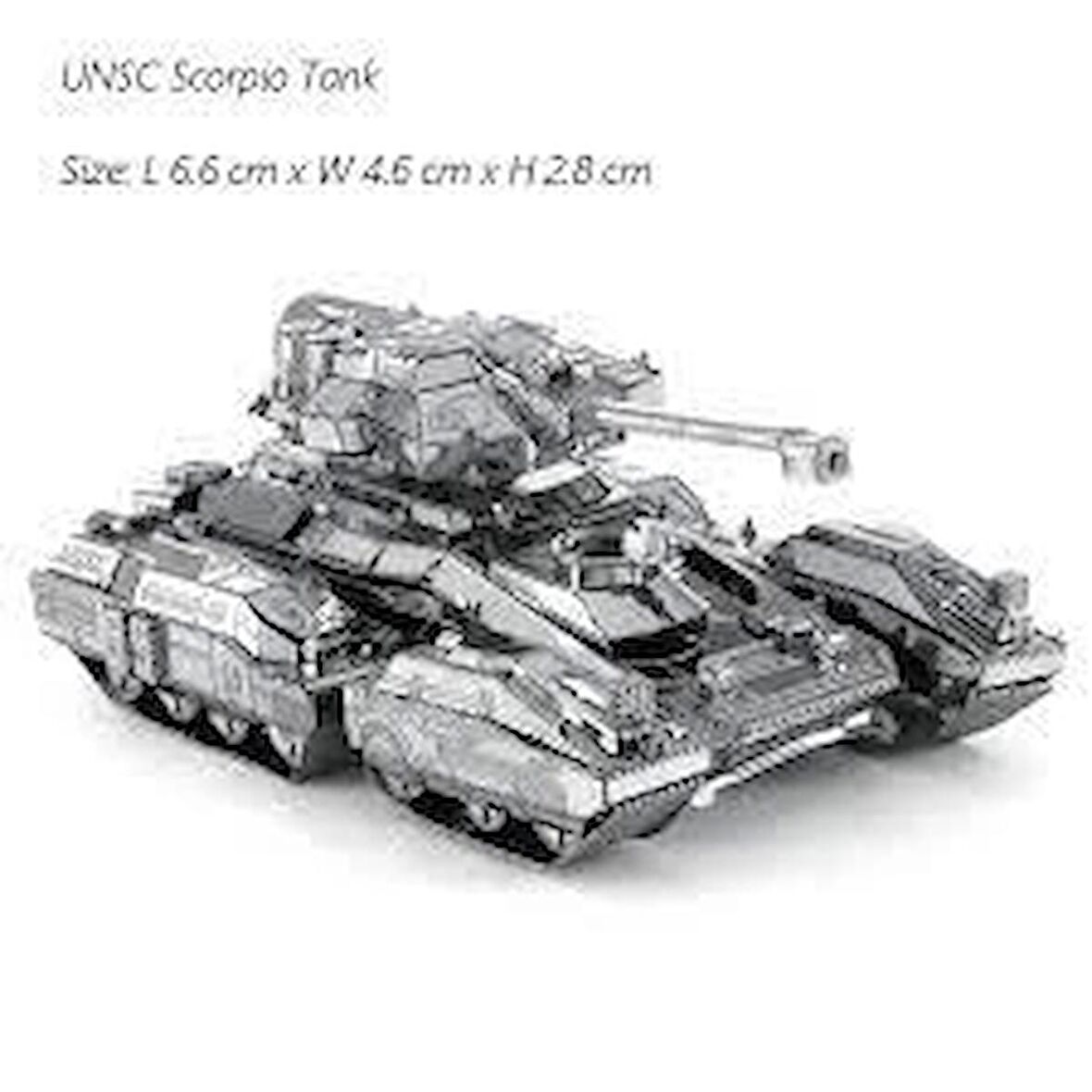 AKREP SCORPİON TANK 3D Metal Maket Bulmaca Puzzle modeli kitleri DIY 14+ Yaş 102+ parça