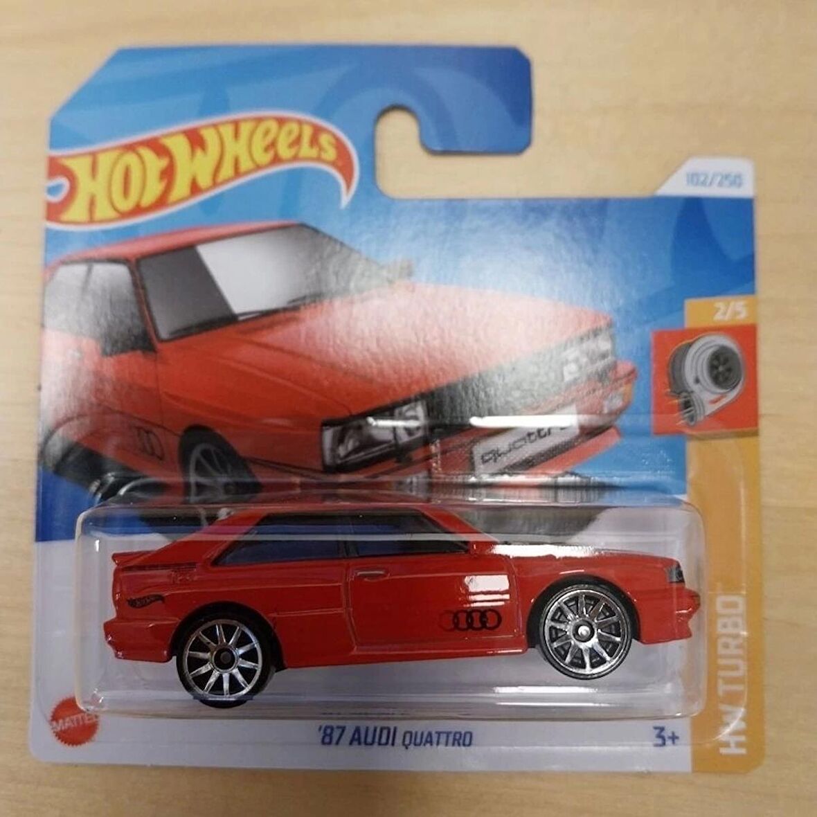 Hot Wheels 2024 '87 Audi Quattro HRY55