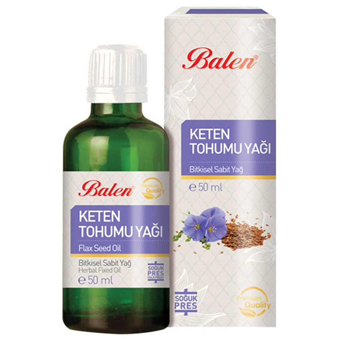 Balen Keten Tohumu Yağı 50 ML