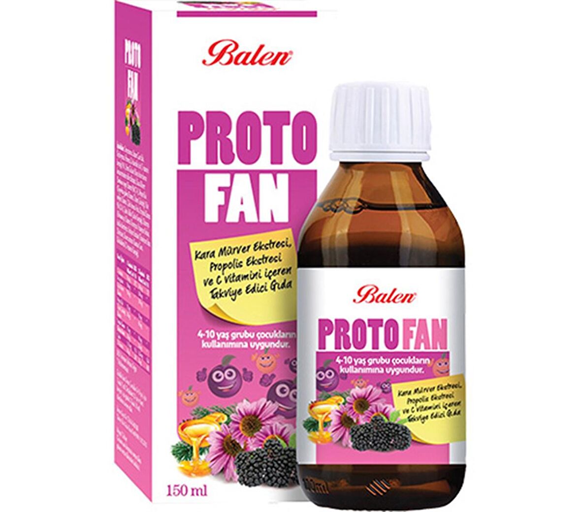 Balen Protofan Karamürver - Propolis Ekstrakt ve C Vitamini İçe