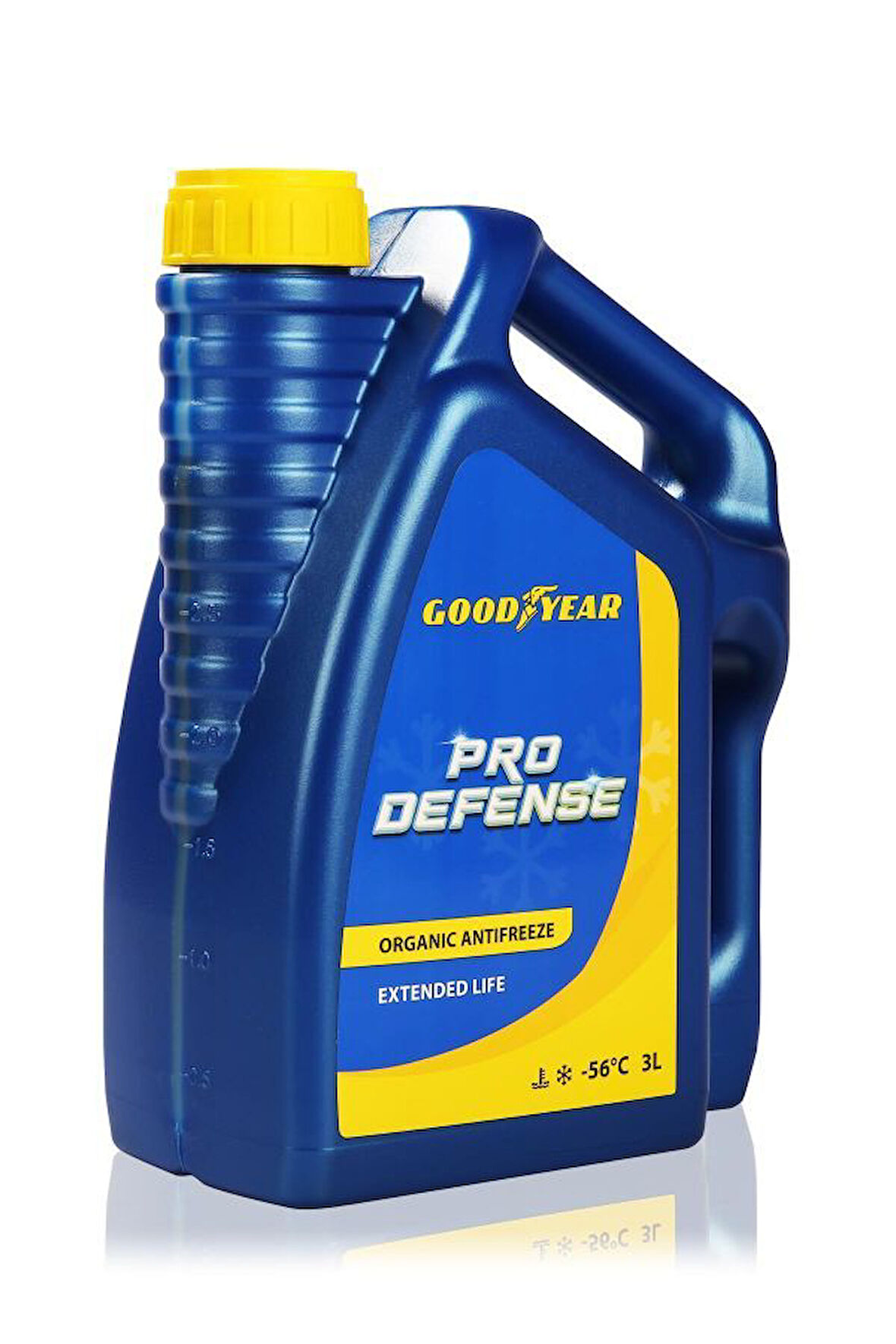 GOODYEAR PRO DEFENSE KIRMIZI ORGANİK ANTİFRİZ -56°C 3 LT