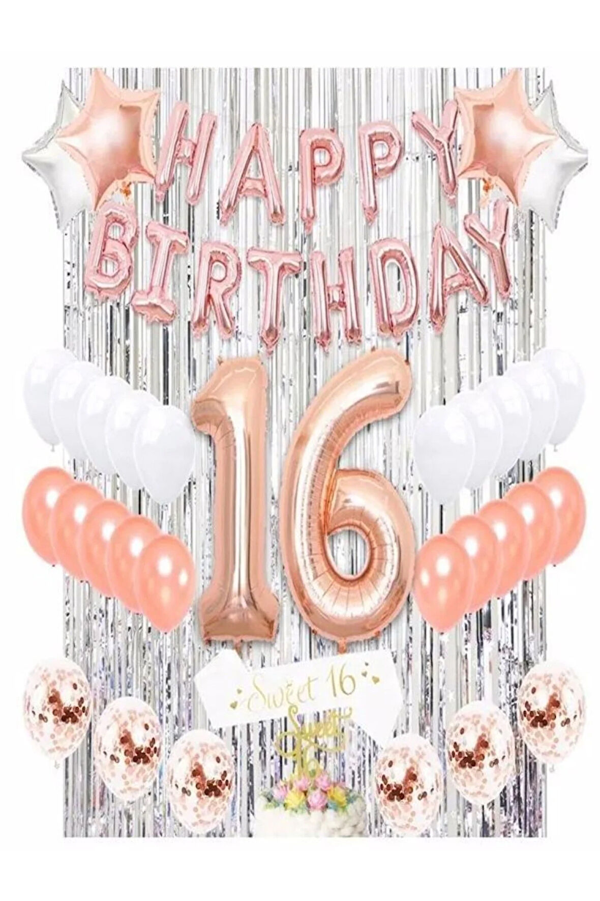 Lüks Doğum Günü Balon Seti
