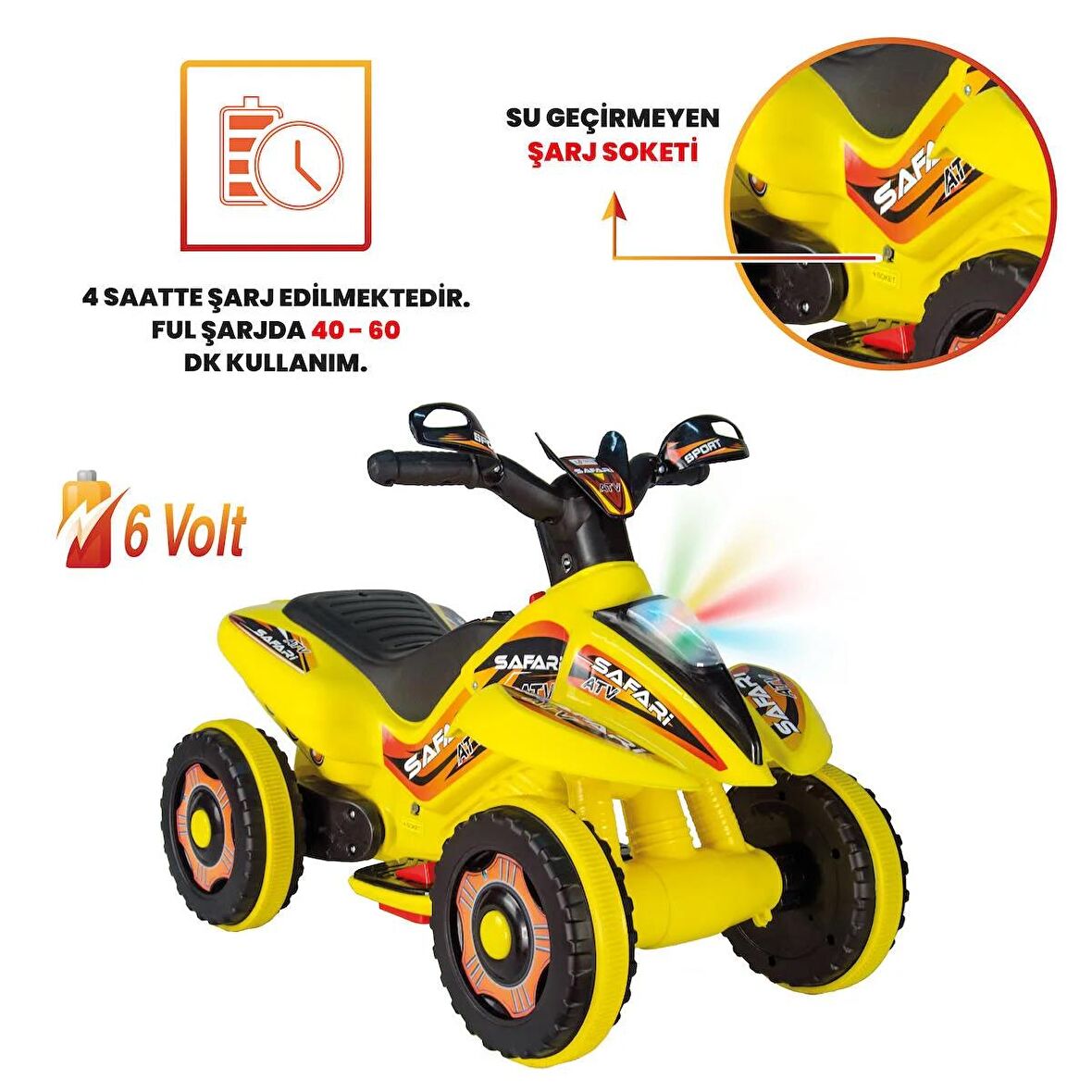 UJ TOYS SAFARİ 6V 