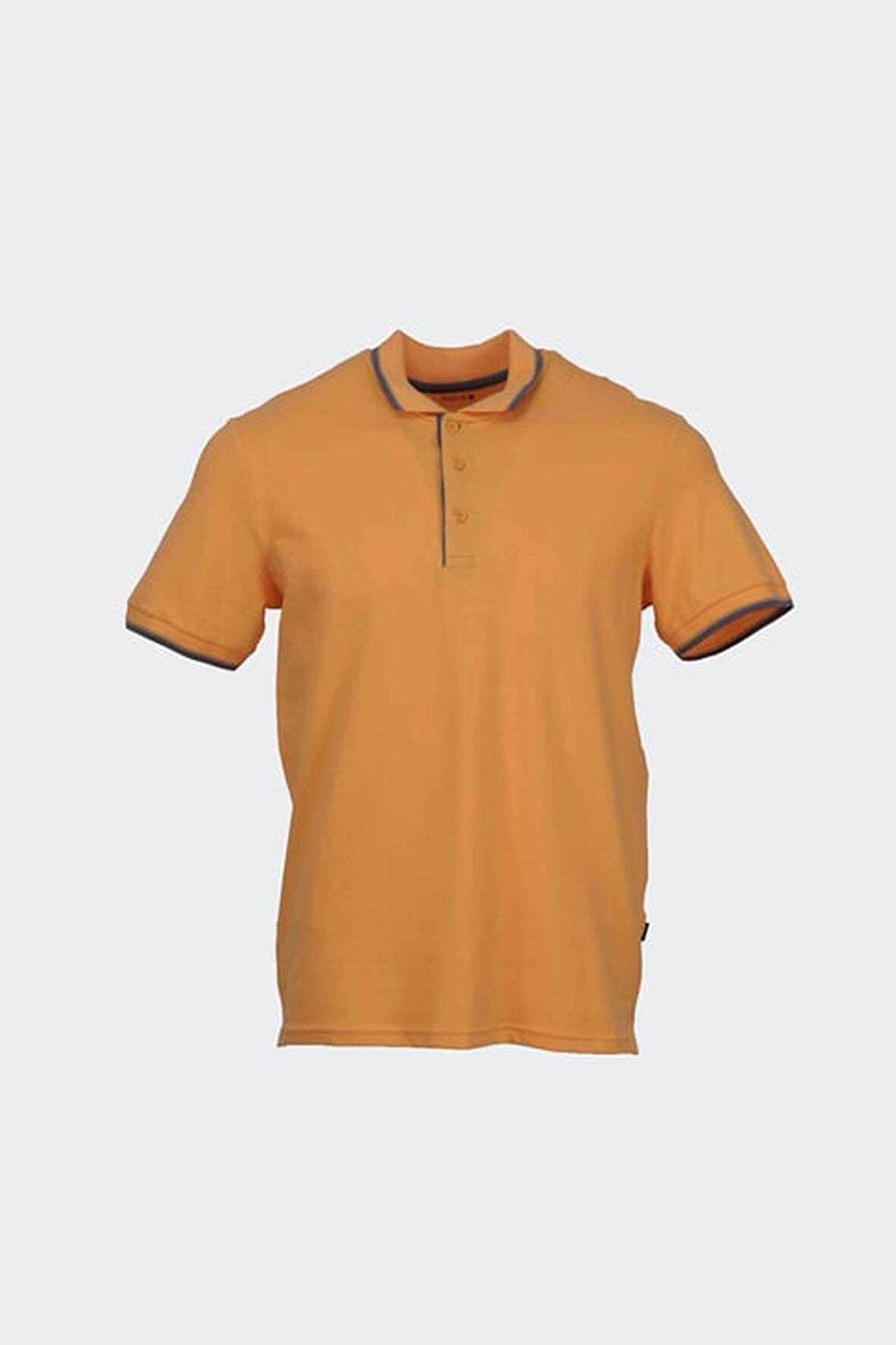 Trender 2063 Pike Çizgi Yaka Erkek T-Shirt HARDAL