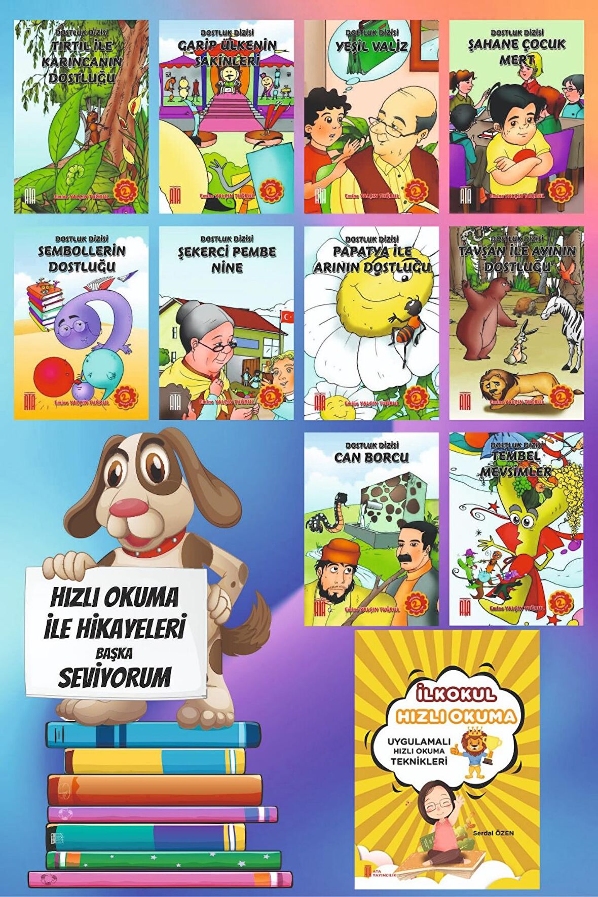 Ata 2.Sınıflar İçin Dostluk Dizisi + Hızlı Okuma