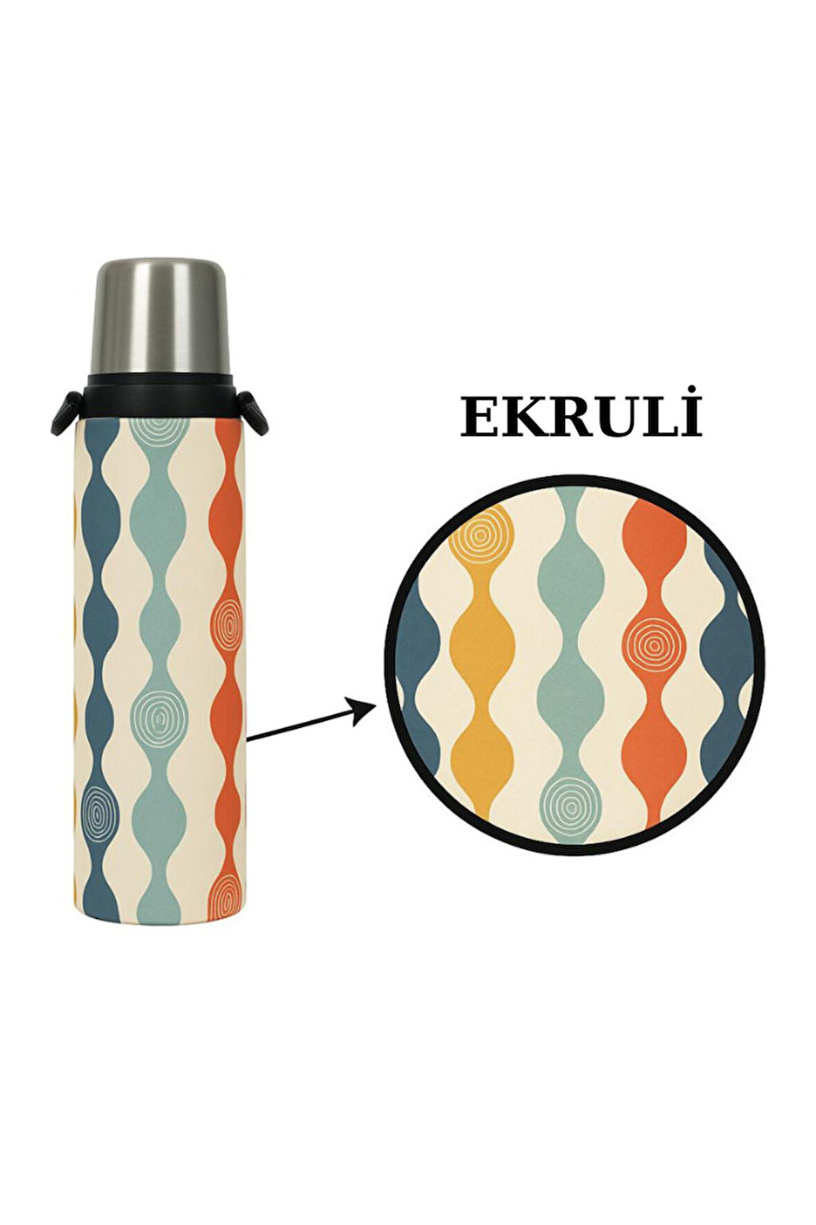 Klasik 2.3 Lt. ile Uyumlu Omuz Askılı Termos Kılıfı