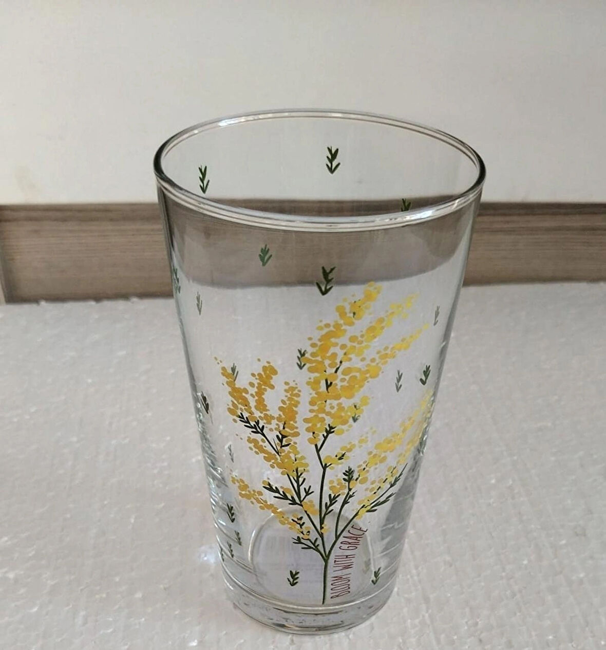 Rak le Dekorlu Cam Meşrubat,Su Bardağı 570 cc