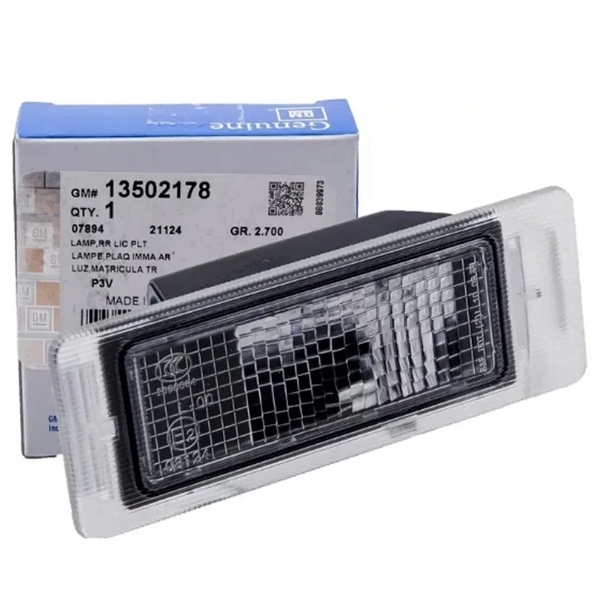 13502178ç-ÇIKMAa PLAKA LAMBASI MOKKA AVEO T300 2012 sonras-GM / PSA