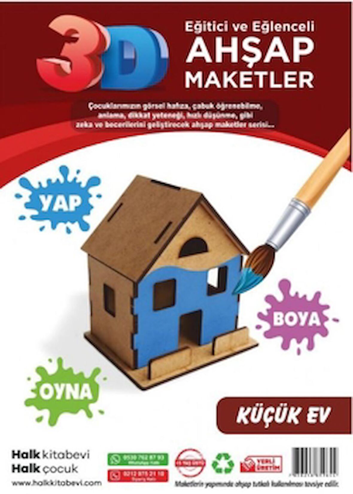 Küçük Ev Ahşap Maket