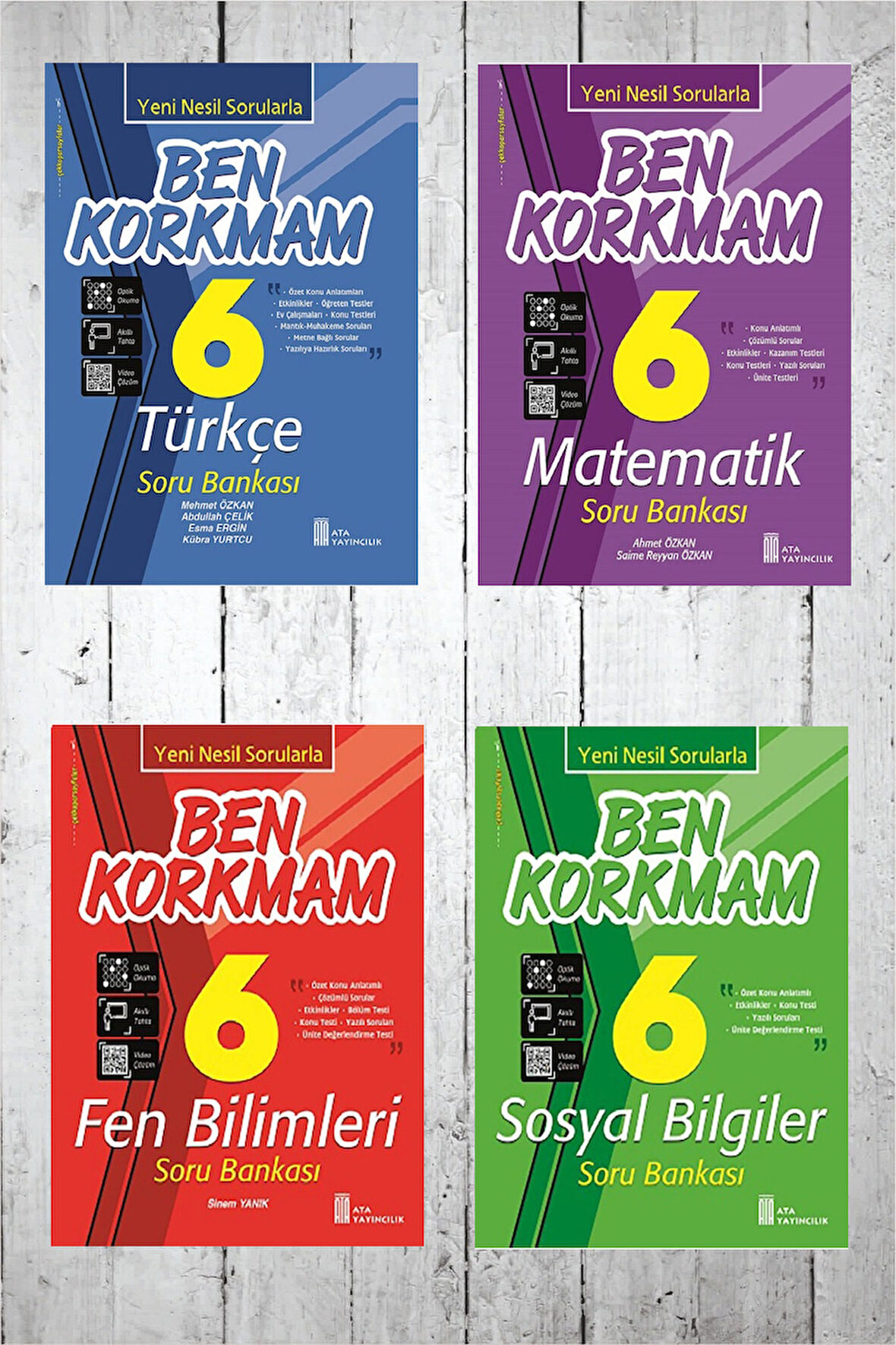 Ata 6.Sınıf Ben Korkmam Seti