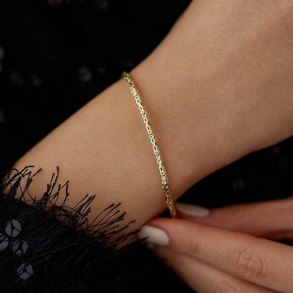 Slim Kral Zinciri Bileklik