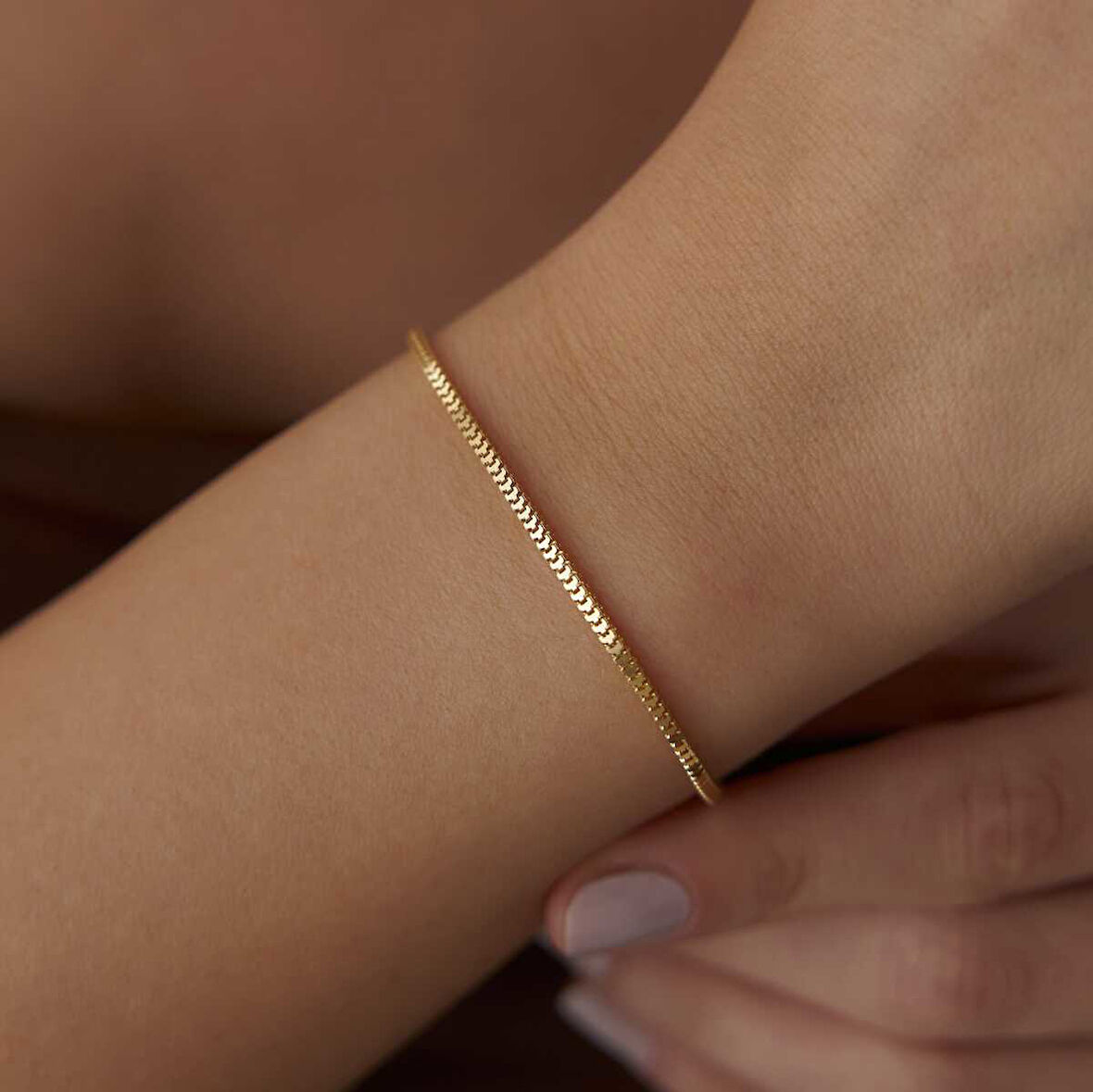 Küp Zincir Bileklik