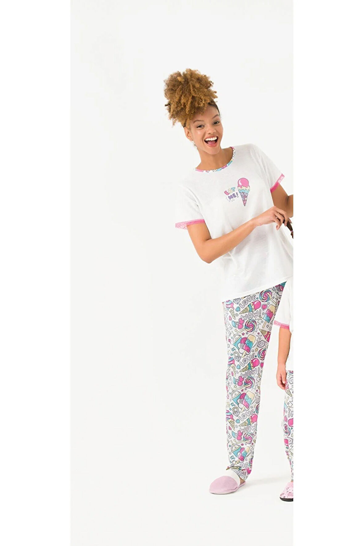 VİSKON 2 Lİ PİJAMA TAKIM