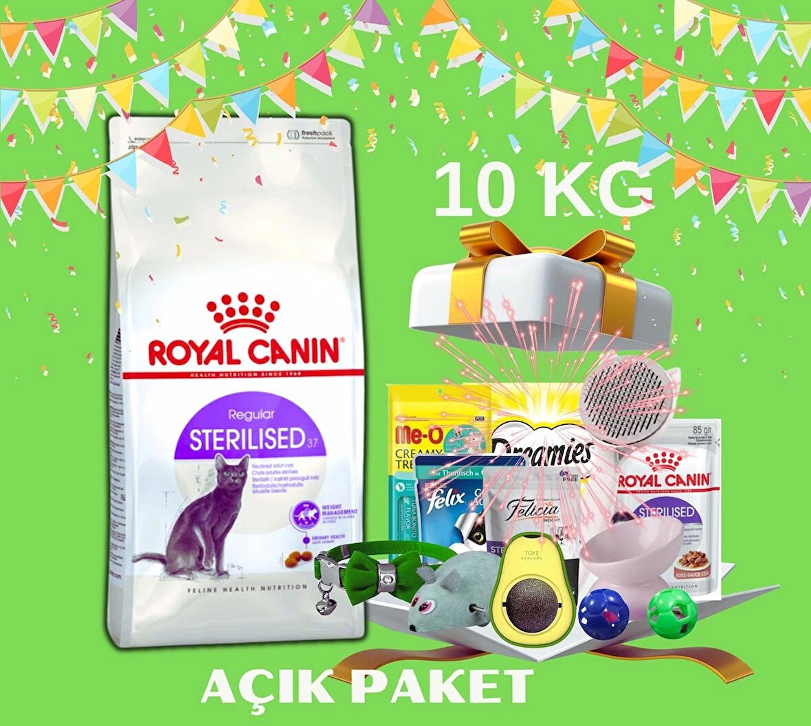 Royal Canin Açık Mama Sterilised 37 Kısırlaştırılmış Kedi Maması 10 Kg