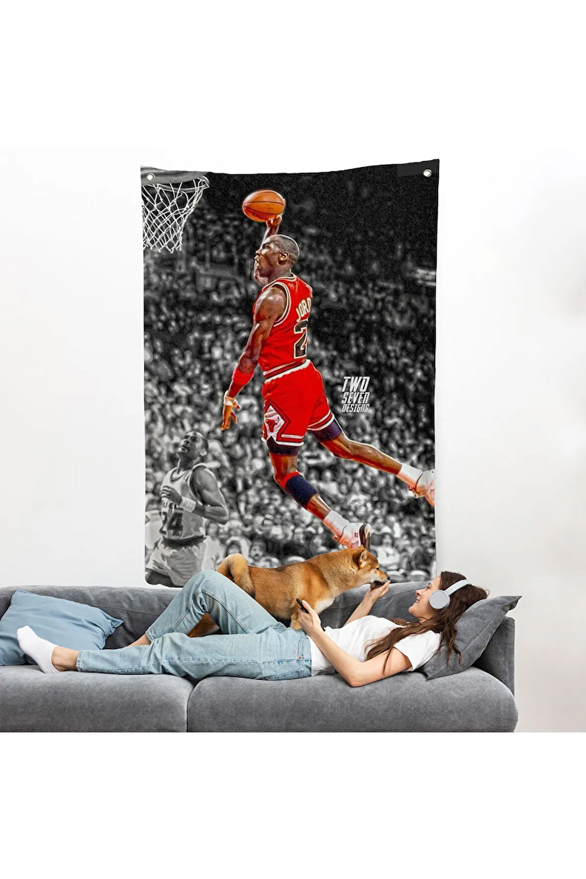 Michael Jordan Duvar Örtüsü-7856