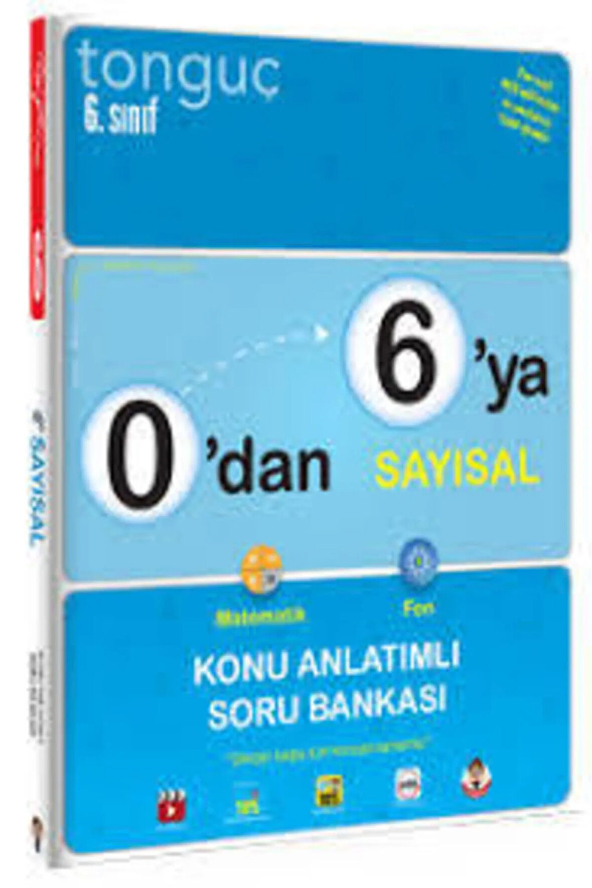 0 Dan 6 Ya Sayısal Tüm Dersler Konu Anlatımlı Soru Bankası