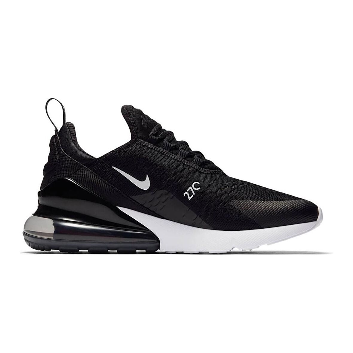 Nike  Air Max 270 Siyah Beyaz Erkek Sneaker Ayakkabı  AH8050-002
