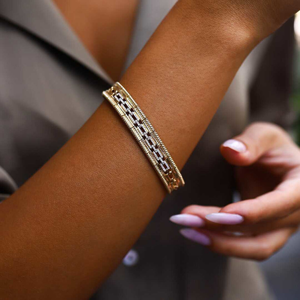 Kilit Hasır Bileklik