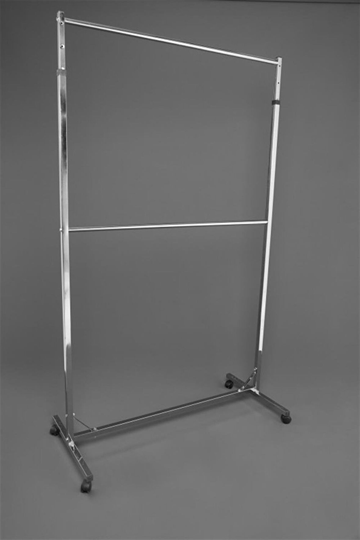 Çift Katlı Krom Askılık Ekonomik stand