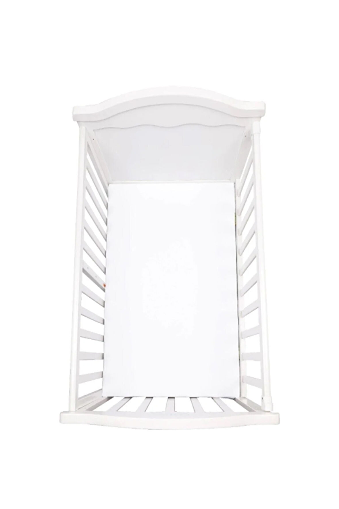 Montessori Beyaz Lastikli Çarşaf (90x190cm Tek Kişilik Çarşaf)