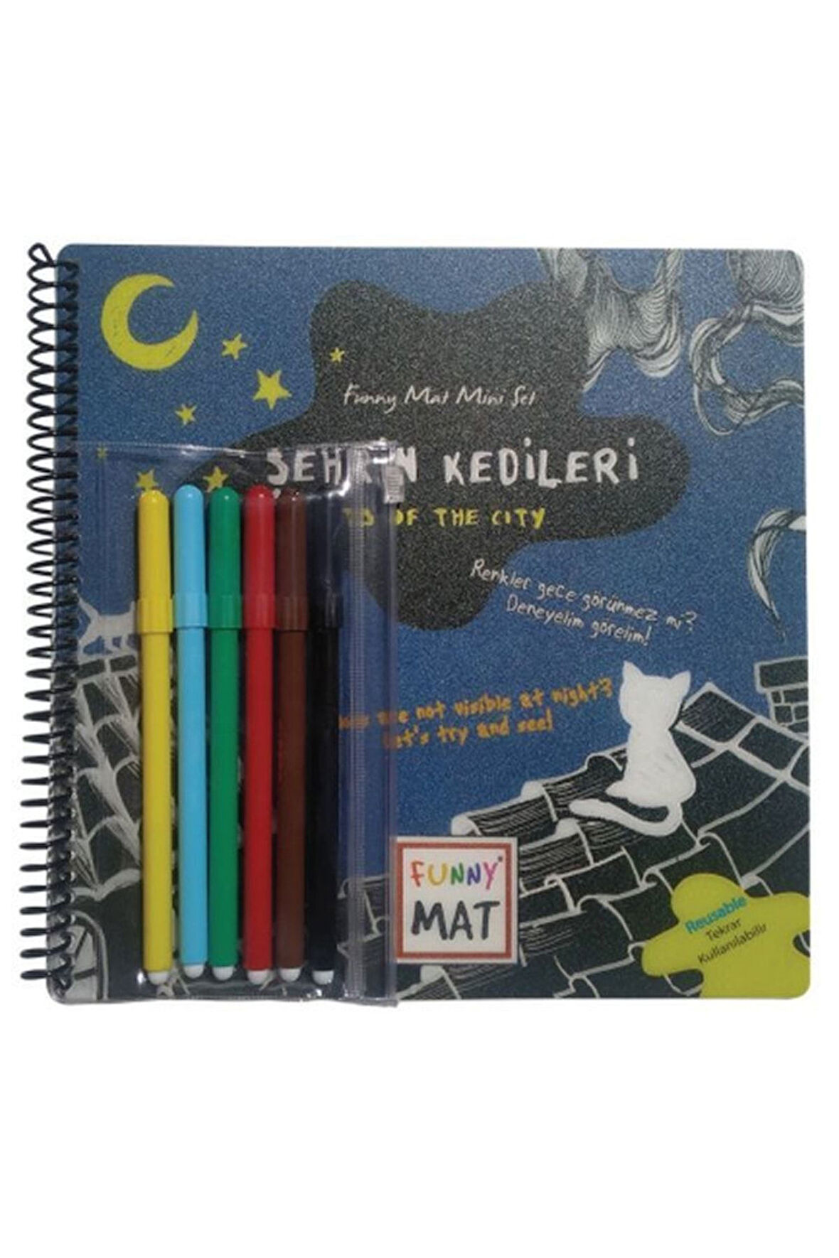 Şehrin Kedileri - Funny Mat Mini Set (aktivite Seti) Kitabı Esinti