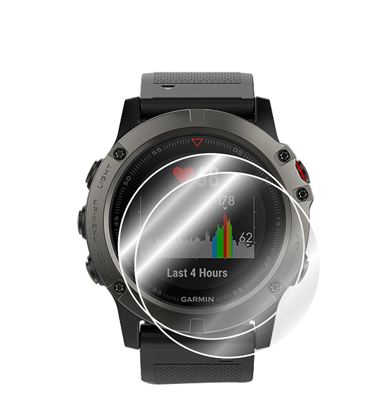 IPG Garmin Fenix 5X 51mm Watch Ekran Koruyucu (2 Adet)