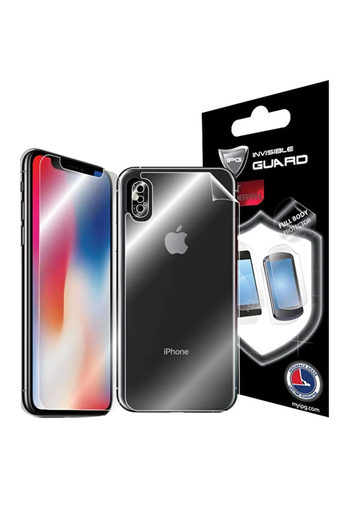 Apple Iphone Xs Max Görünmez Hydrogel Tam Kaplama (EKRAN VE ARKA KORUMA)