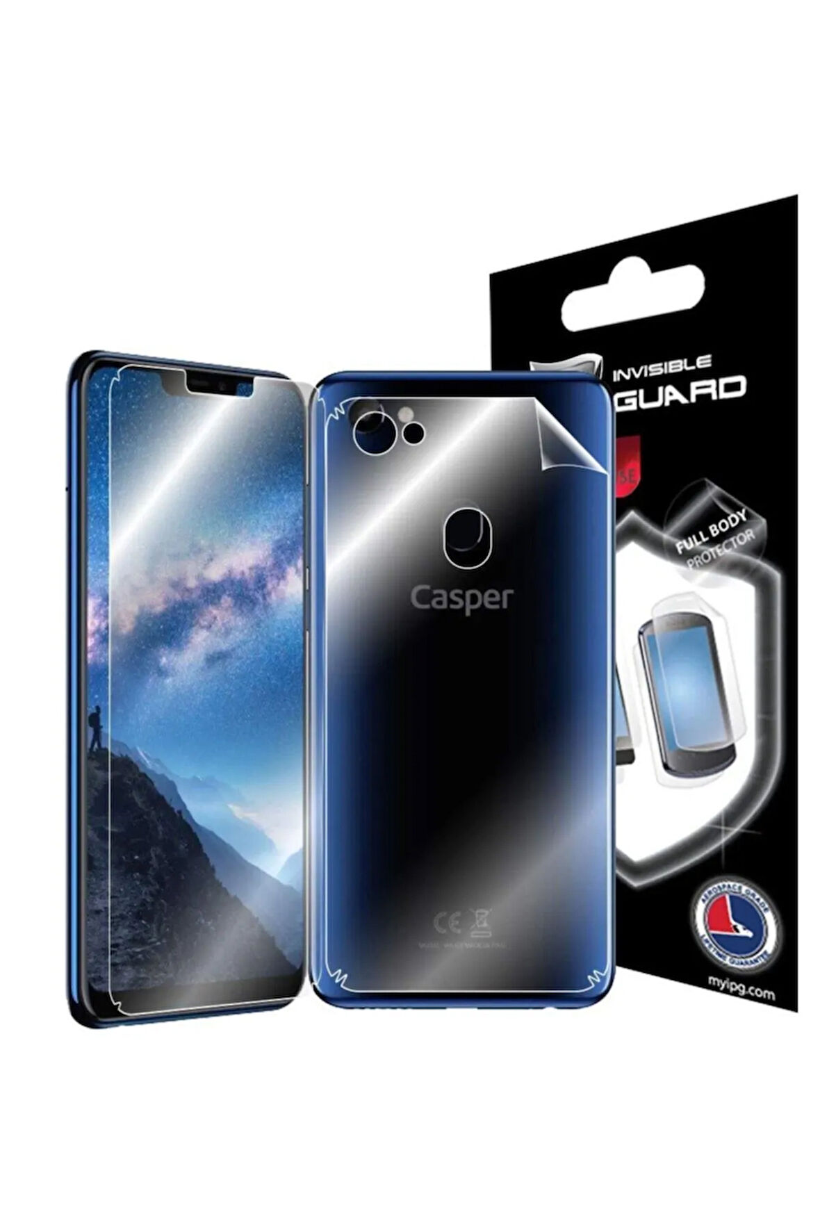 Casper Vıa G3 Görünmez Hydrogel Tam Kaplama (EKRAN VE ARKA KORUMA)