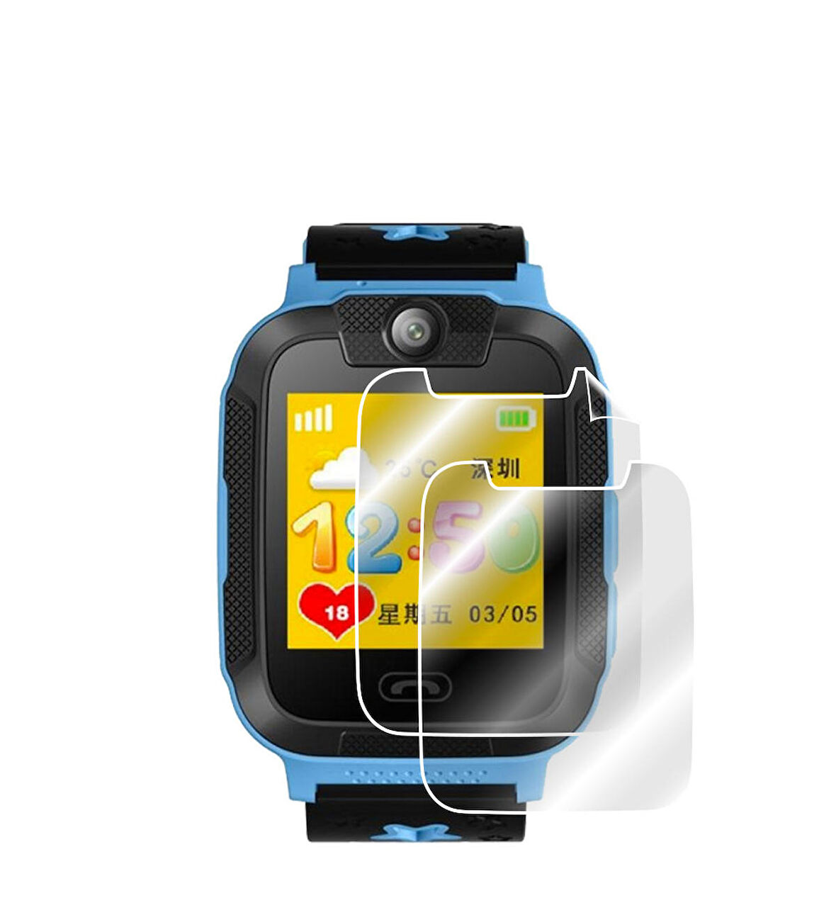 IPG SENTAR V80-07S GPS Akıllı Çocuk Saati Ekran Koruyucu (2 Adet)