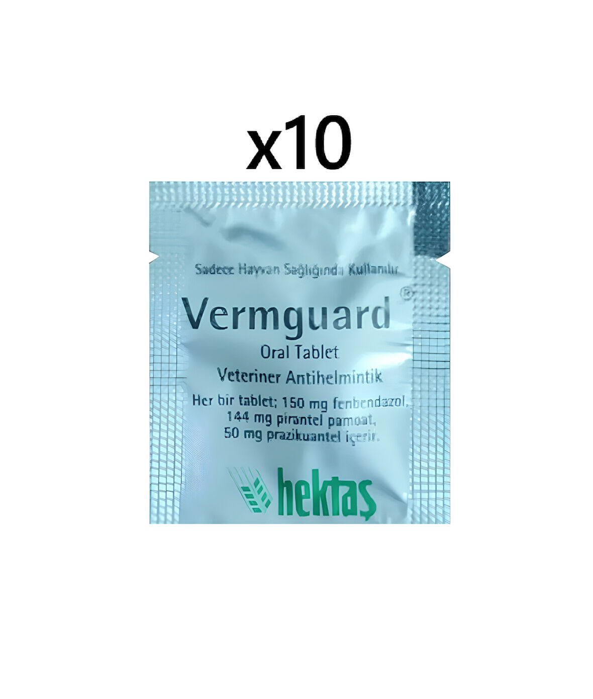 Hektaş Kedi Köpek Iç Pazazt Ve Bağırsk Düzenleyici Verm Guard  Vermguard x10 adet