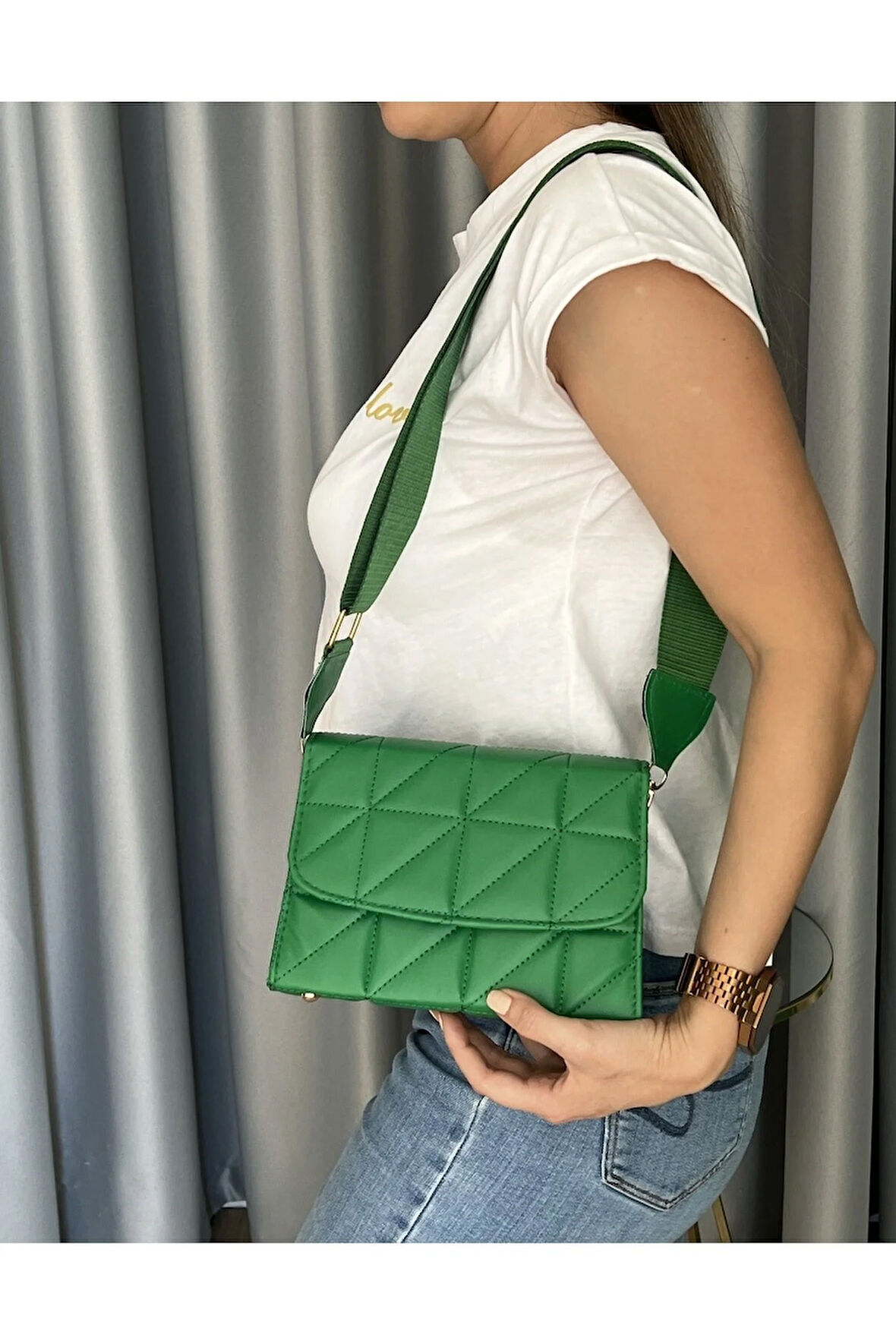 Nora Kadın Benetton Mini Ayarlanabilir Omuz Çantası