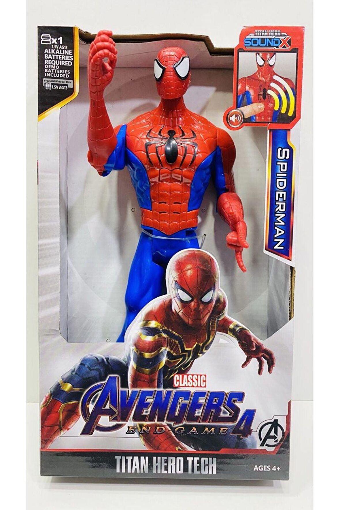 Spiderman Figür Oyuncak Figür Örümcek Adam Figür Işıklı Sesli AVENGERS FİGÜRLERİ SPİDERMAN