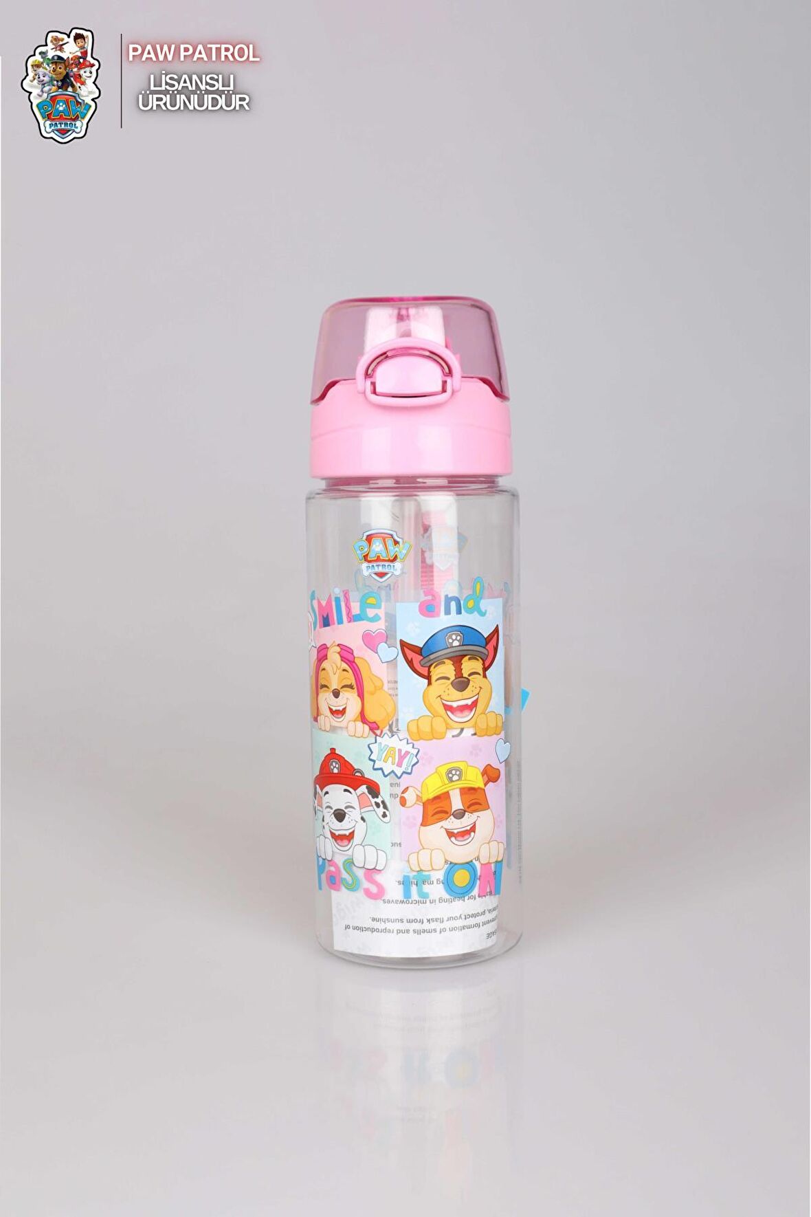 YENİ SEZON LİSANSLI PAW PATROL TRITAN MATARA 500 ML