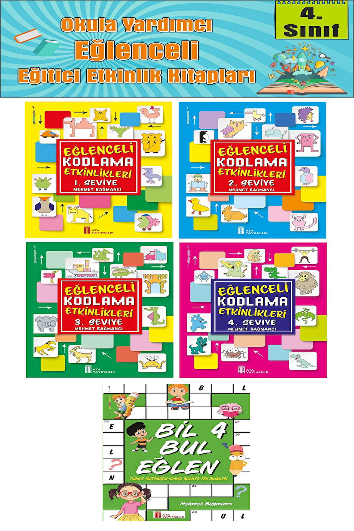 4.Sınıf Eğlenceli Bil Bul ve Kodlama Seti