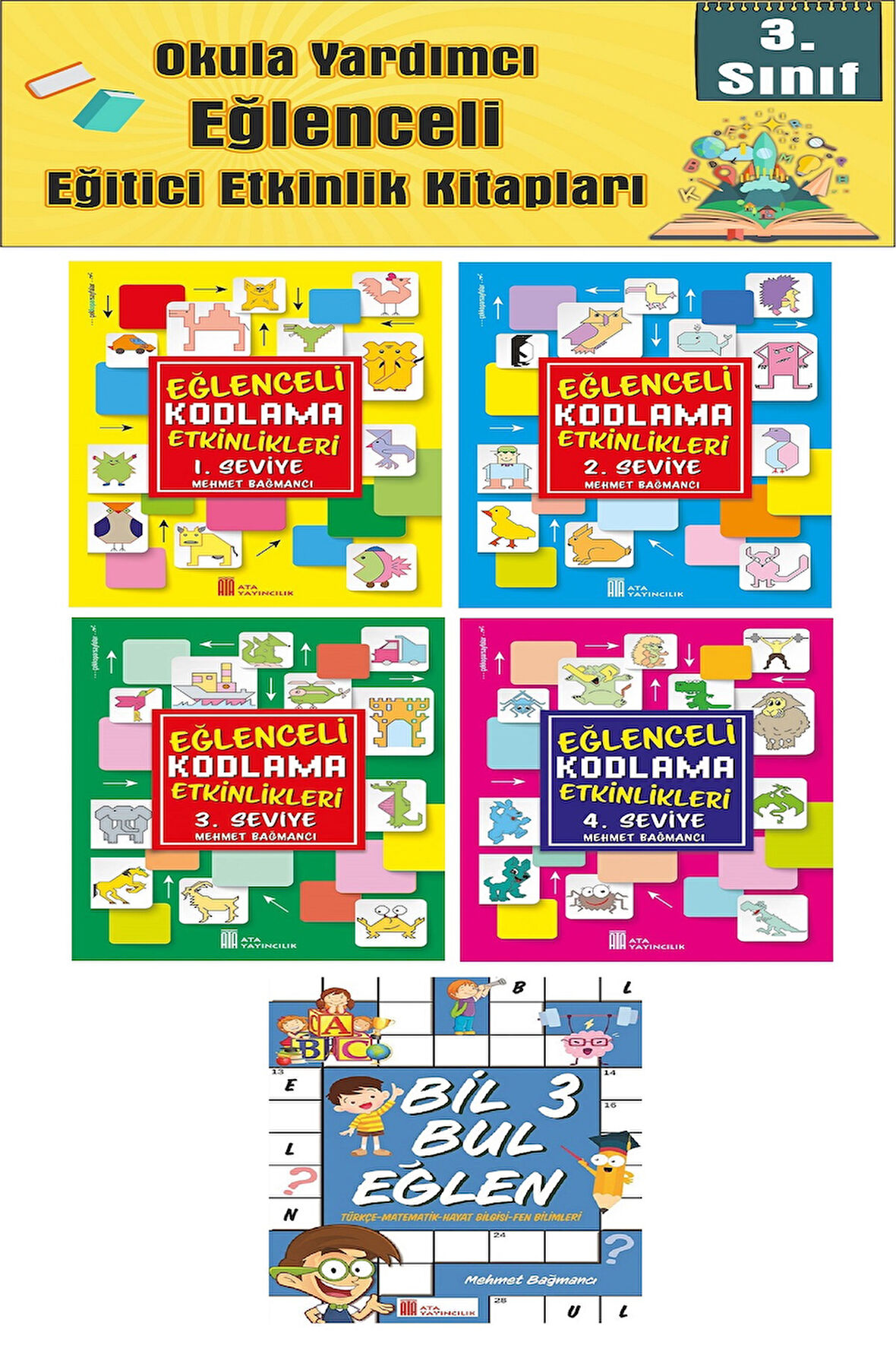 3.Sınıf Eğlenceli Bil Bul ve Kodlama Seti
