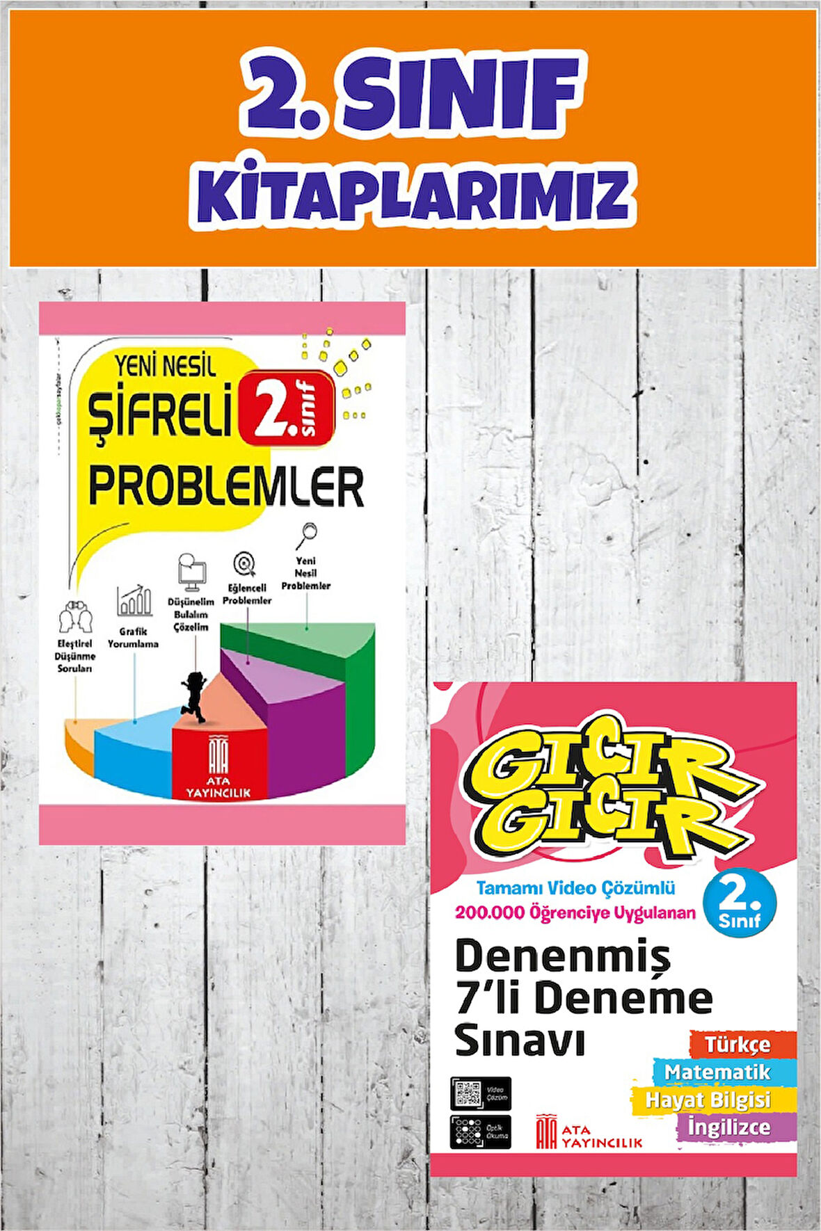 2.Sınıf Şifreli Problemler + 7 li Denenmiş Deneme