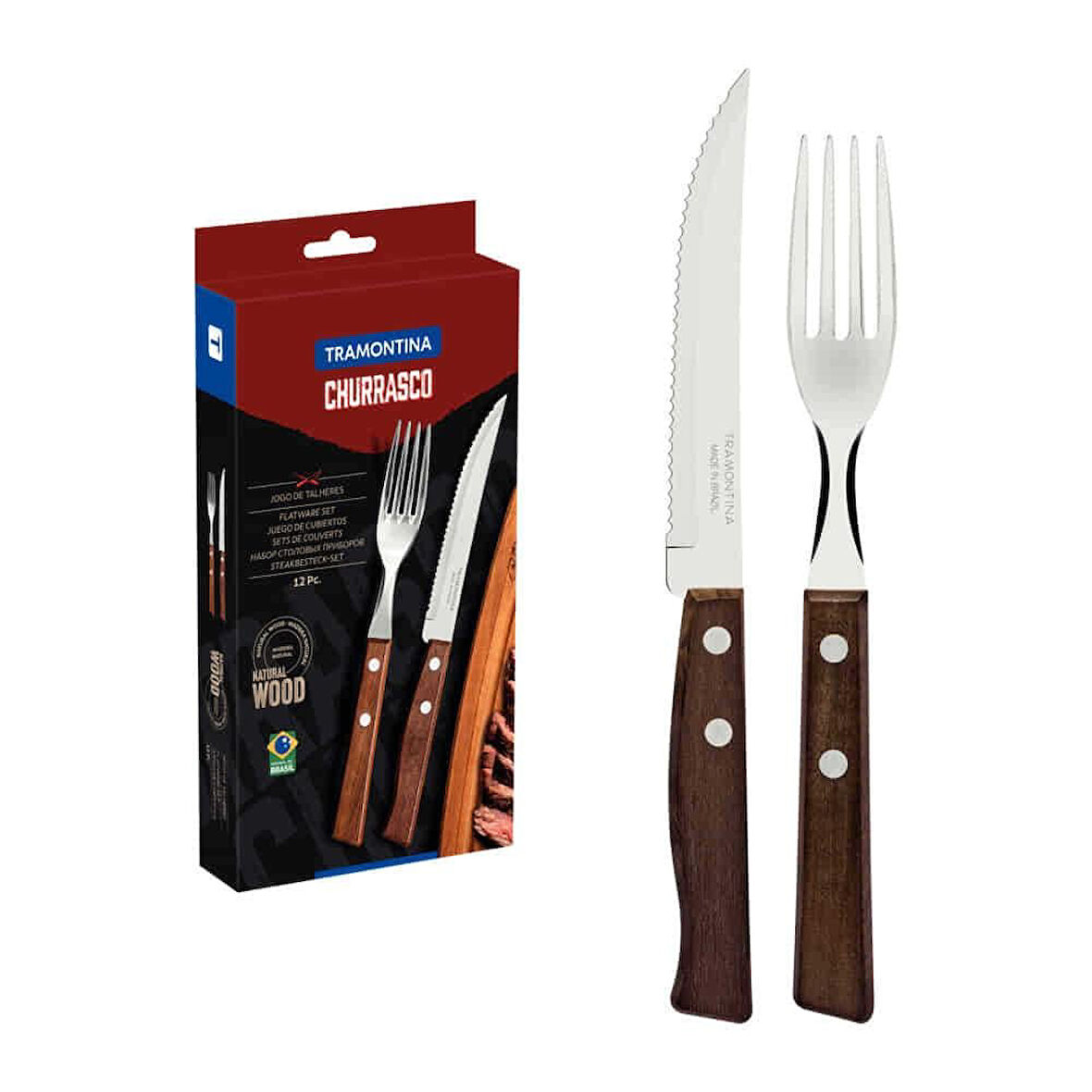 Tramontina 22299-009 12 Parça Barbekü Seti