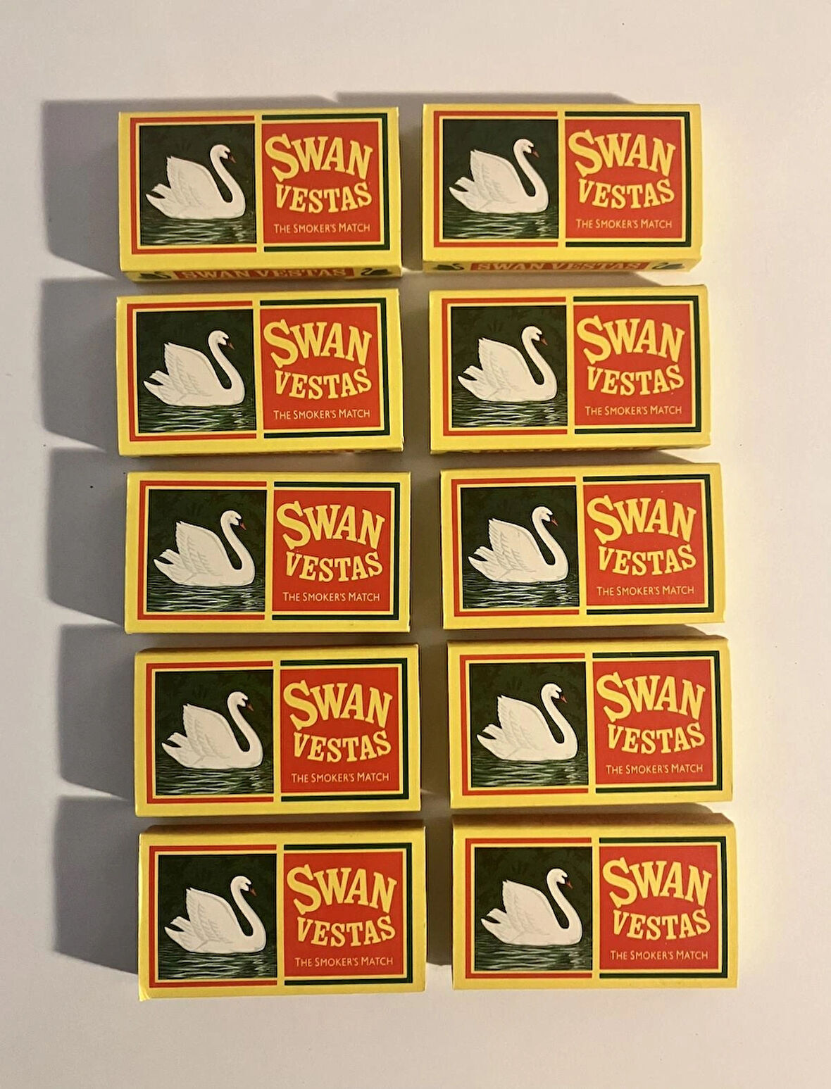 Kaantik Swan Vestas Kibrit 10lu Paket