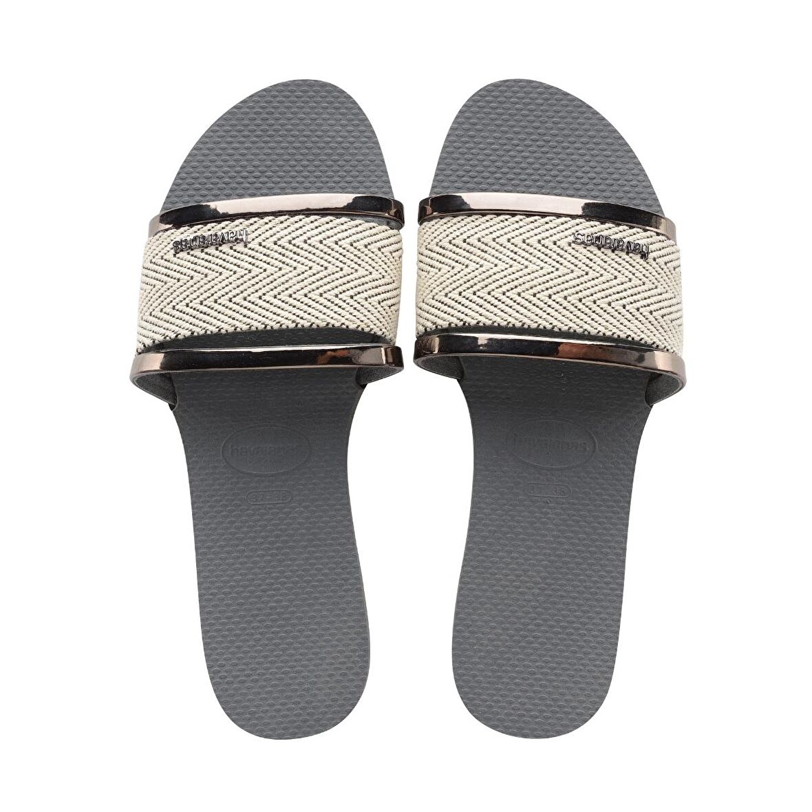 Havaianas You Trancoso Premium Kadın Gümüş Gri Terlik