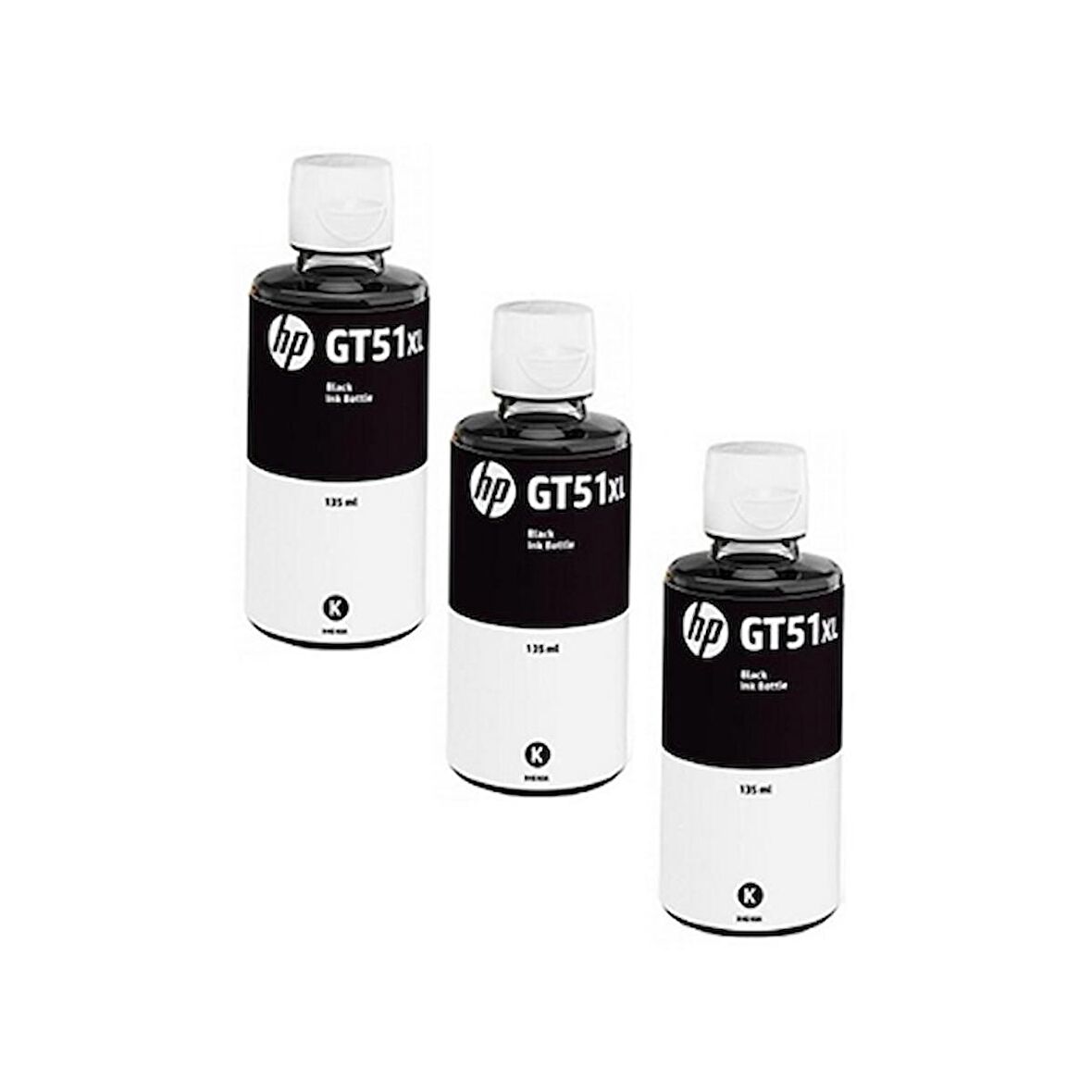 Hp GT51XL Siyah Orjinal Mürekkep Kartuş 3'lü Avantaj Paket M2Q28a