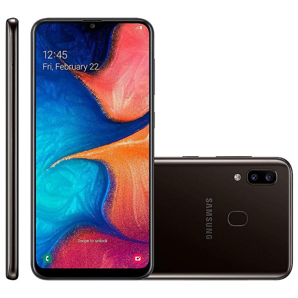 Samsung Galaxy A20 32 GB Siyah YENİLENMİŞ ÜRÜN (sıfır gibi) 