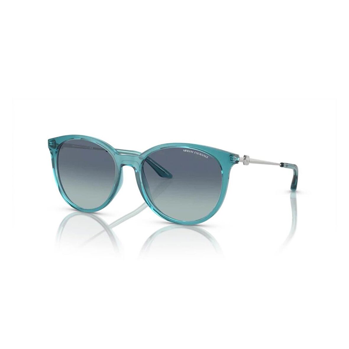 AEX 4140S 82374S 55 Unisex Oval Mavi Kemik Güneş Gözlüğü