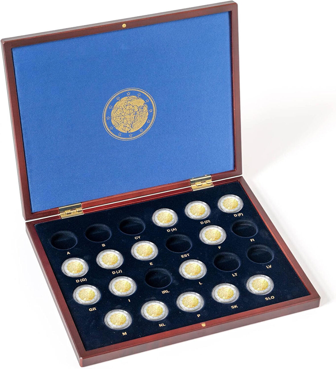 Erasmus Programı Hatıra Koleksiyon Para Saklama Çantası 23 x 2 € EURO Erasmus Programı